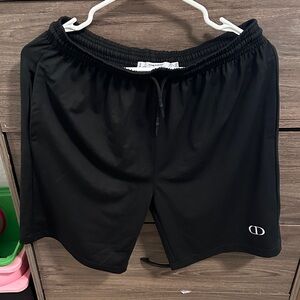 Men's Athletic Black Shorts size L